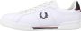 Fred Perry Leren Sneakers voor Moderne Man White Heren - Thumbnail 7