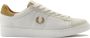 Fred Perry Mesh Nubuck Snow White Sneakers White Heren - Thumbnail 1