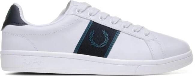 Fred Perry Minimalistische en verfijnde B721 sneakers White Heren