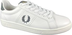 Fred Perry Moderne Herensneakers Wit Heren