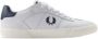 Fred Perry Premium Leren Sneakers met Sportieve Polyesteraccenten White Heren - Thumbnail 1