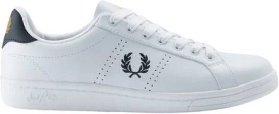 Fred Perry Sneaker Array Large Leer White Heren