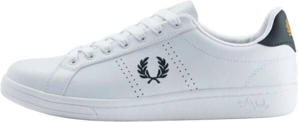 Fred Perry Sneakers Wit Heren