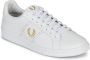 Fred Perry men's schoenen leather trainers sneakers b721 - Thumbnail 1