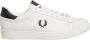 Fred Perry Spencer Tennis Spencer met heren veters B4334 White Wit Heren - Thumbnail 8