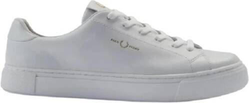 Fred Perry Tijdloze witte leren sneakers White Heren