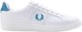 Fred Perry Witte Leren Tennissneakers White Heren - Thumbnail 1