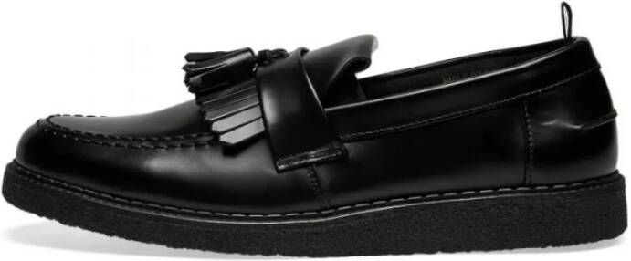 Fred Perry Zwarte Tassel Loafer van George Cox Black Heren