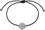 Frk. Lisberg Boom des Levens Zijden Armband Rhodium - Thumbnail 1