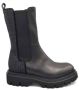 Fru.it Zwarte leren Beatles studs sneakers - Thumbnail 1