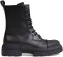 Furla Army Boot Dames Collectie Leer Black Dames - Thumbnail 13