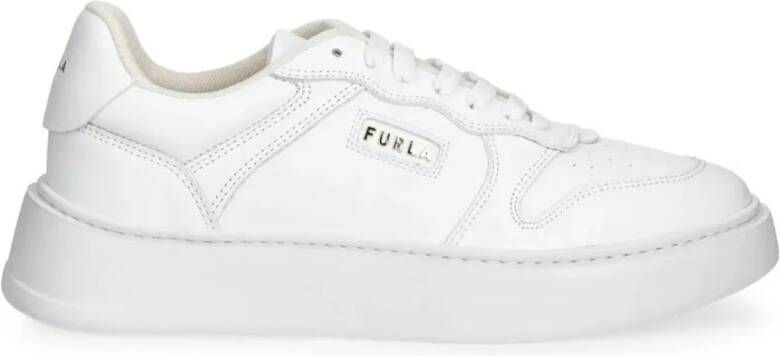 Furla Low-Top Sneakers sport Lace-Up Sneaker T.3 in wit