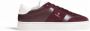 Furla Bordeaux Leren Sneakers Rubberen Zool Veters Red Dames - Thumbnail 14