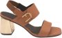 Furla Bruine Sandalen met Verstelbare Band - Thumbnail 1