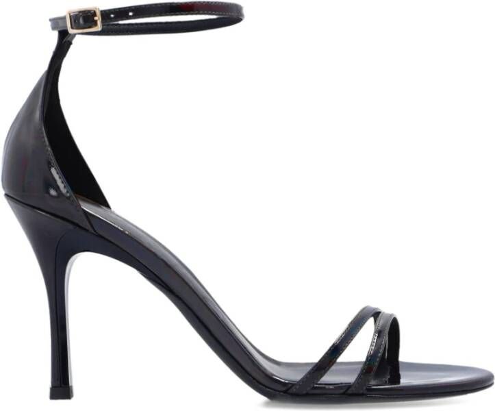 Furla Code hakken sandalen Zwart Dames