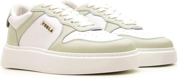 Furla Witte Low-Top Sportieve Sneakers