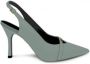 Furla Core Slingback Hakken Schoenen Lente Zomer Collectie Green Dames - Thumbnail 10
