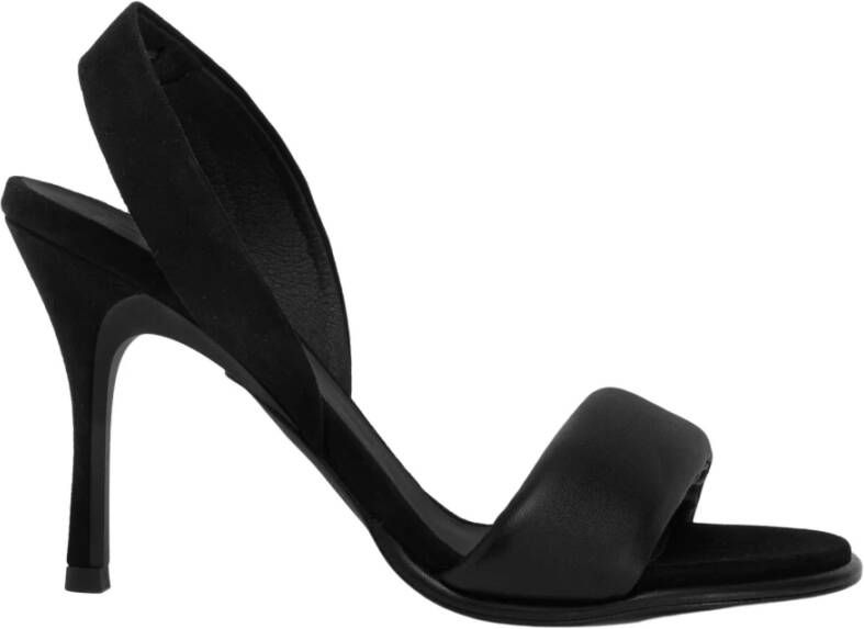 Furla High Heel Sandals Zwart Dames