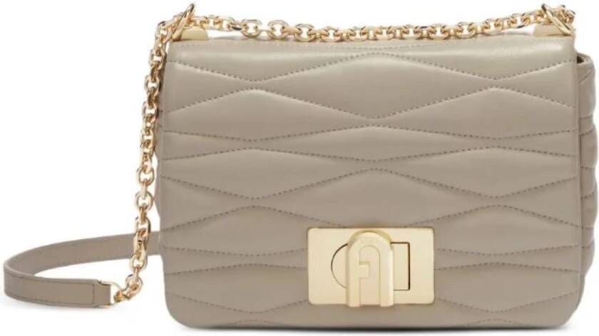Furla Kleine Schoudertas met Draaislot