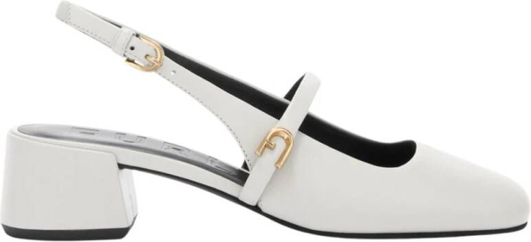 Furla Marshmallow Leren Mary Jane Schoenen