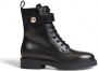Furla Army Boot Herfst Winter Collectie Leer Black Dames - Thumbnail 13