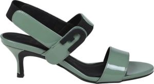 Furla Sandalen met hoge hakken Groen Dames