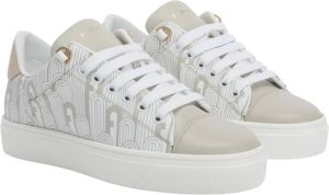 Furla Sneakers Hikaia Low Lace-Up Sneaker in white