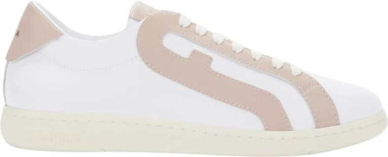 Furla Sneakers Twist Lace-Up Sneaker T.20 in poeder roze