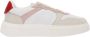 Furla Rode Leren Veterschoenen voor Vrouwen Multicolor Dames - Thumbnail 10