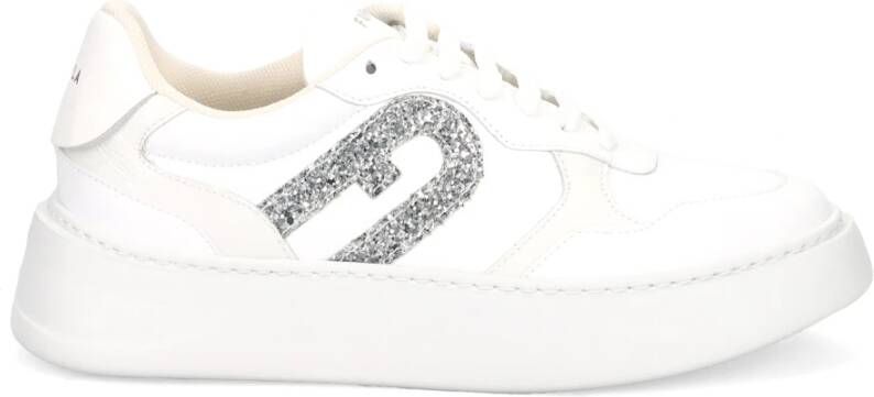 Furla Low-Top Sneakers sport Lace-Up Sneaker T.3 in wit