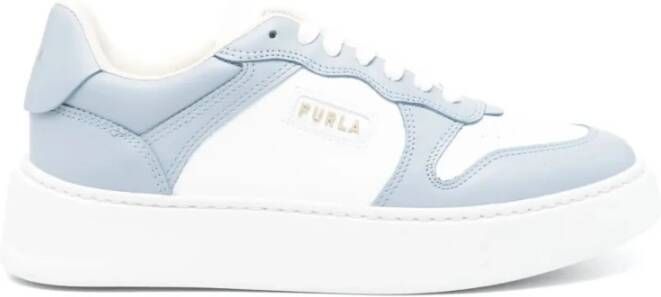 Furla Zilveren Veterschoenen Trainers