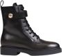 Furla Army Boot Herfst Winter Collectie Leer Black Dames - Thumbnail 5