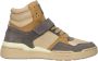 G-Star RAW Retro Sneaker bruin Tinten Attacc Mid Nub W Hoge sneakers Leren Sneaker Dames Beige - Thumbnail 3