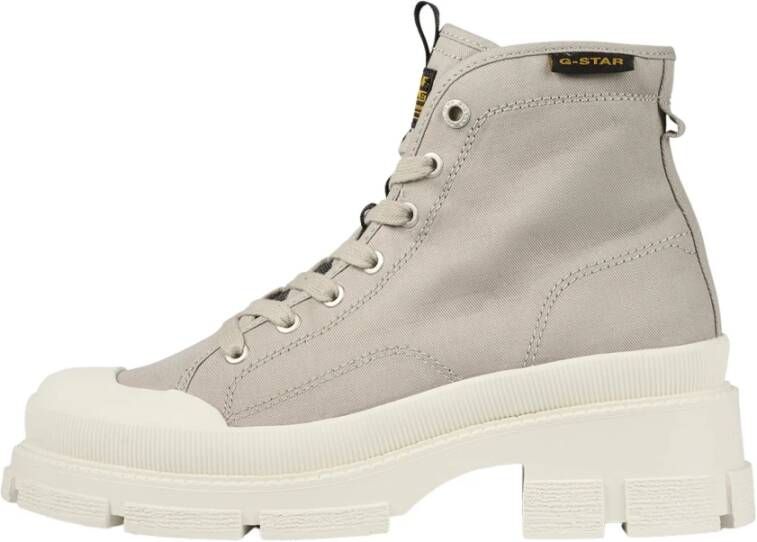 G-Star RAW G-Star Aefon II Mid CVS W Veterschoenen Hak licht grijs - Foto 4