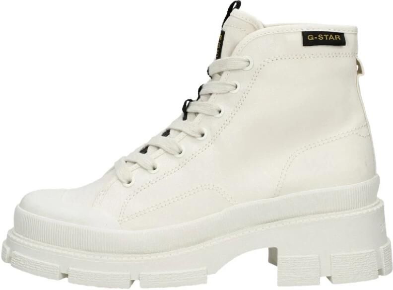 G-STAR Aefon II Mid CVS W Veterschoenen Hak Gebroken wit - Foto 5