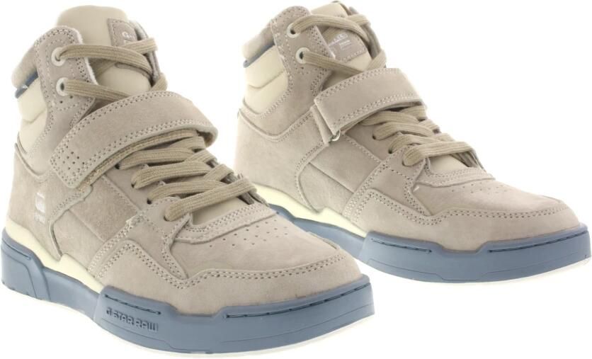 G-Star RAW Retro Sneaker bruin Tinten Attacc Mid Nub W Hoge sneakers Leren Sneaker Dames Beige - Foto 3
