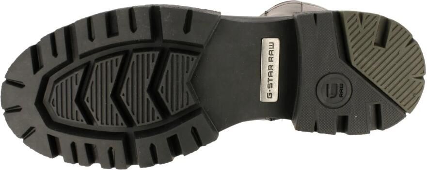 G-Star G Star Raw Kafey Hgh Lace Lea Veterboots Laarzen Met Veters Dames Zwart - Foto 6