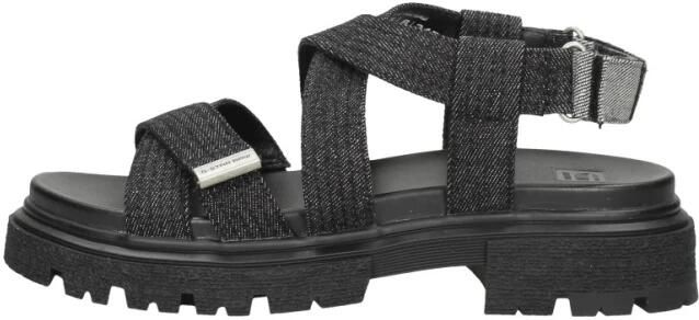 G-Star Chunky Denim Sandaal met Verstelbare Banden Black Dames - Foto 7
