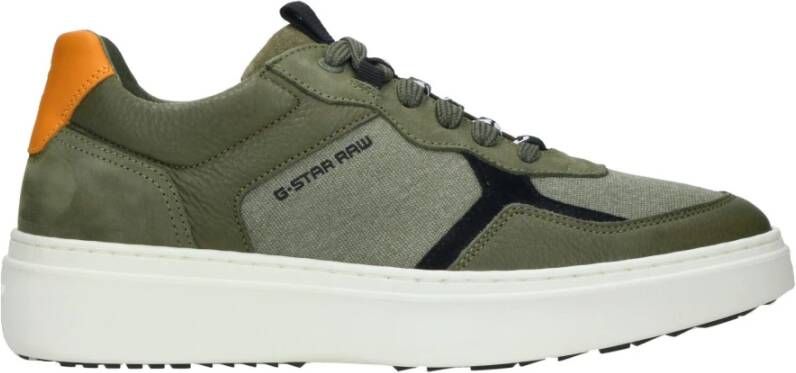 G-Star G Star Raw Lash Tec M Lage sneakers Leren Sneaker Heren Groen - Foto 5