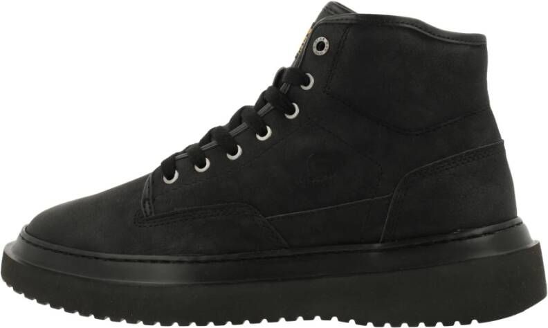 G-Star Heren Dexter Mid Nubuck Enkellaars Zwart Heren