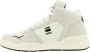 G-Star G Star Raw Attacc Mid Bsc M Lage sneakers Leren Sneaker Heren Wit - Thumbnail 3