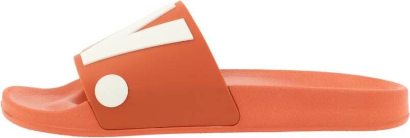 G-Star Lichtgewicht Slide met 3D RAW Design Oranje Heren