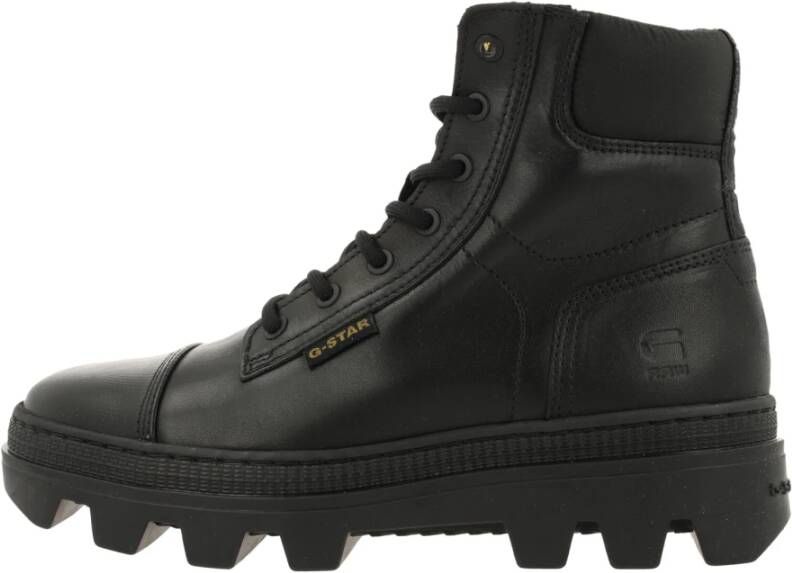 G-Star Noxer HGH LEA NYL W Enkellaars Zwart Dames