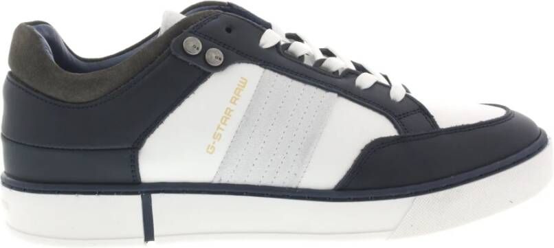 G-Star Raw ravond sneaker navy white Blauw Heren