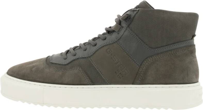 G-Star Sneaker High Rocup II MID LEA M Grijs Heren