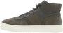 G-Star G Star Raw Rocup Ii Mid Lea M Hoge sneakers Leren Sneaker Heren Grijs - Thumbnail 3