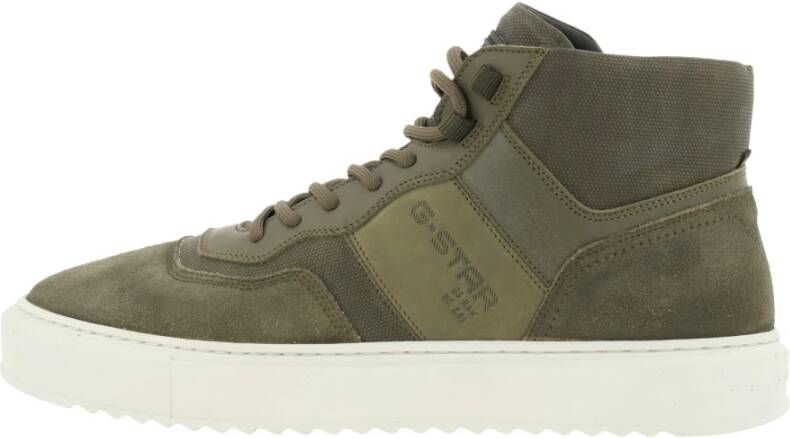 G-Star Sneaker High Rocup II MID LEA M Groen Heren