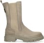 G-Star G Star Raw Kafey Hgh Chs Nub W Chelsea boots Enkellaarsjes Dames Taupe - Thumbnail 4