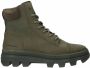 G-Star G Star Raw Noxer Hgh Nub W Veterboots Laarzen Met Veters Dames Groen - Thumbnail 4