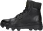 G-Star G Star Raw Noxer Hgh Lea Nyl W Veterboots Laarzen Met Veters Dames Zwart - Thumbnail 3